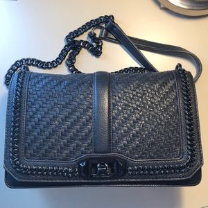 Rebecca Minkoff Love Woven Crossbody